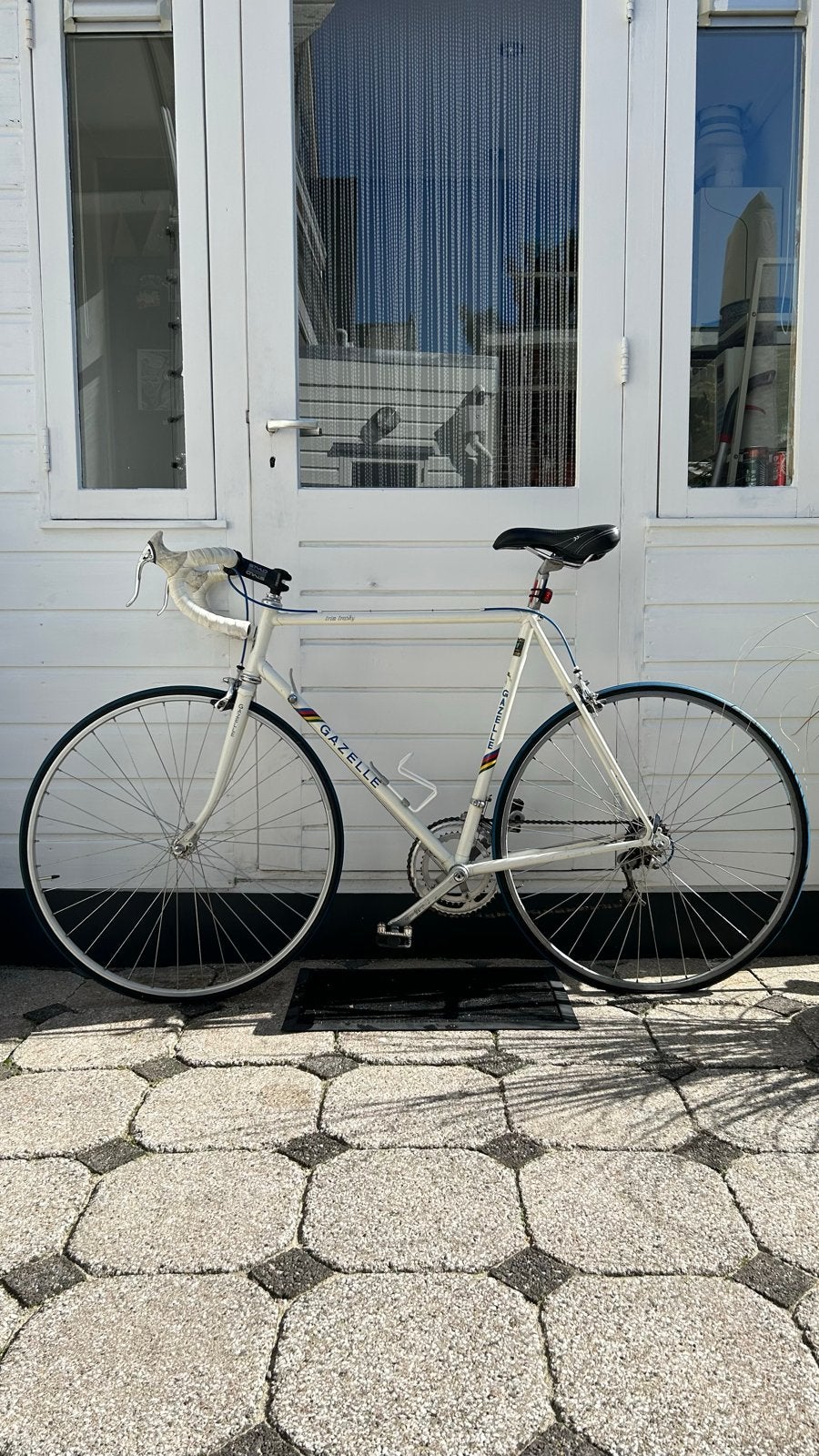 Retro Gazelle racefiets - Groot frame, 531 staal, Fietsen en Brommers, Ophalen, Gebruikt, Staal, 57 tot 61 cm