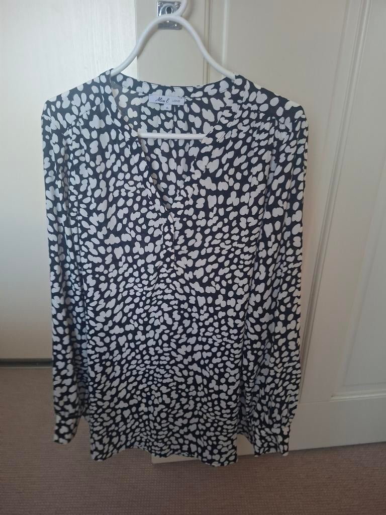 Blouse Miss Etam (lang), Miss Etam, Ophalen of Verzenden, Zo goed als nieuw, Maat 46/48 (XL) of groter