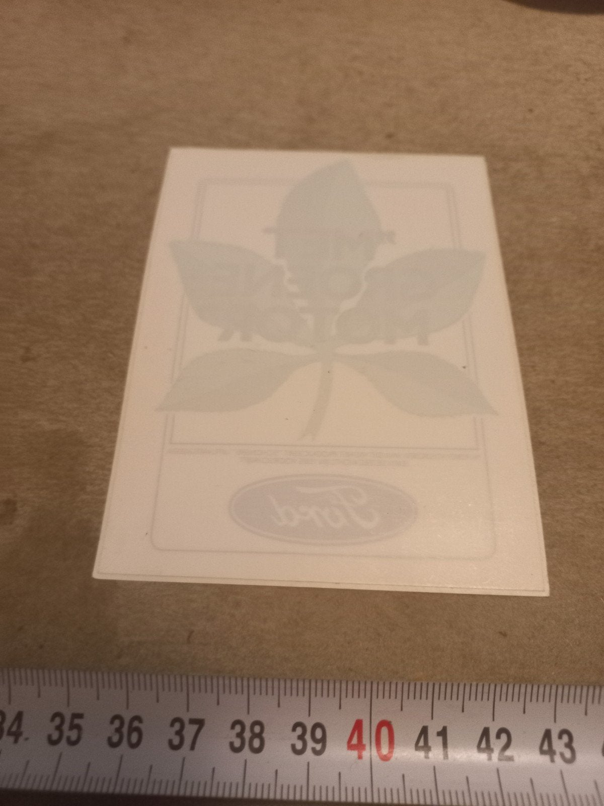 Vintage Ford embleem sticker, Auto diversen, Autostickers, Ophalen of Verzenden