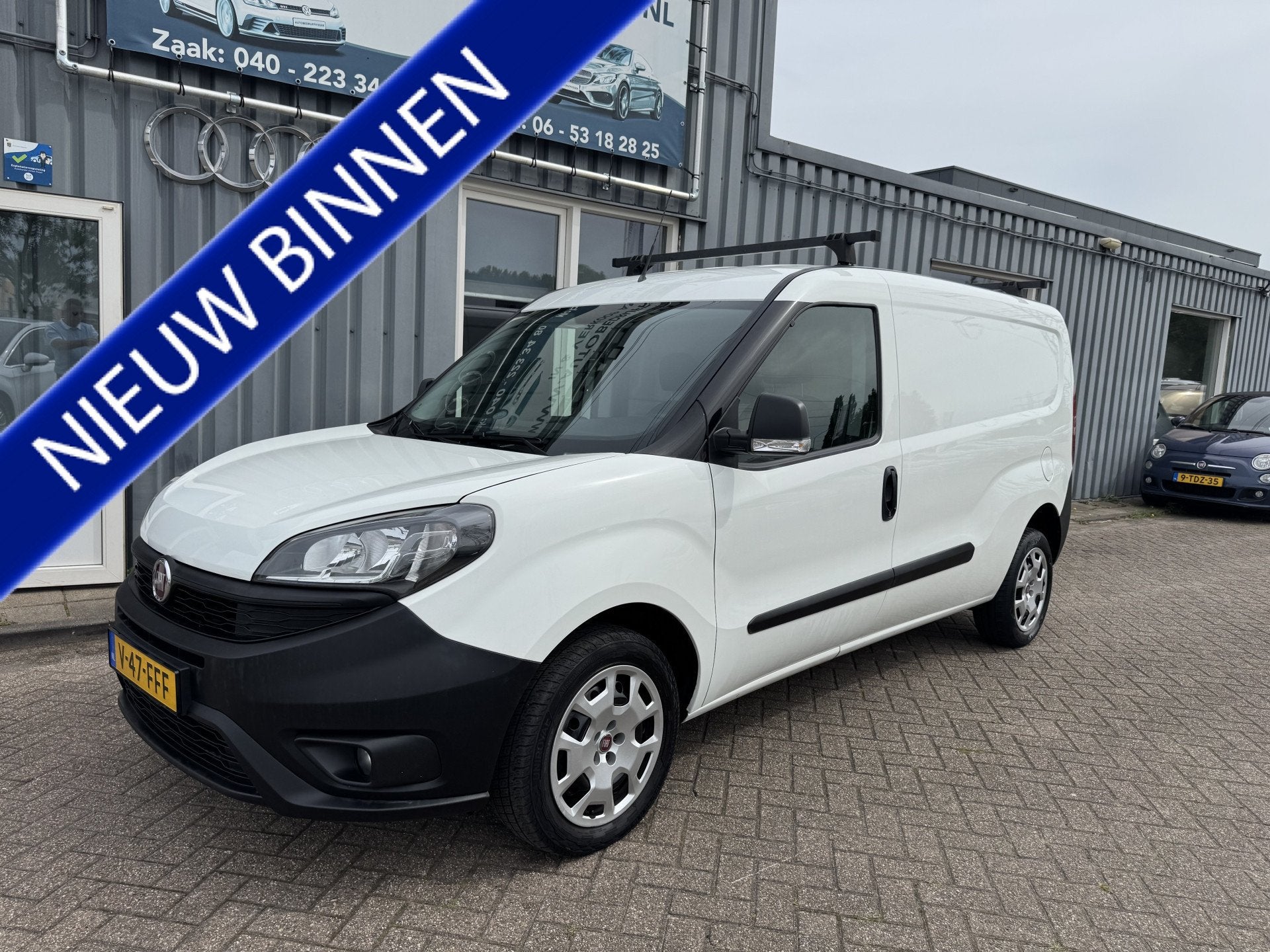 Fiat Doblò Cargo 1.4 T-Jet L2H1 Maxi (bj 2019), Auto's, Voorwielaandrijving, Gebruikt, 4 cilinders, Wit