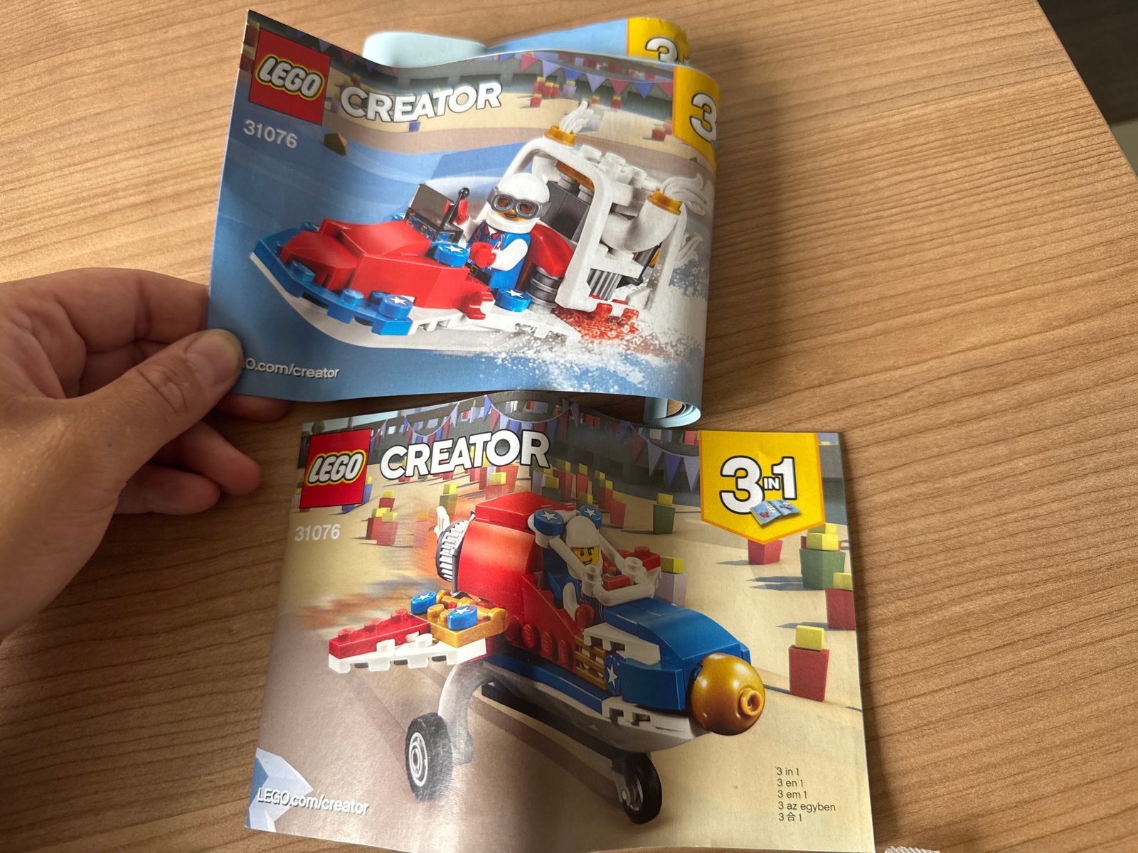LEGO Creator 31076 3-in-1 Avontuurlijke Vliegtuigen, Ophalen, Gebruikt