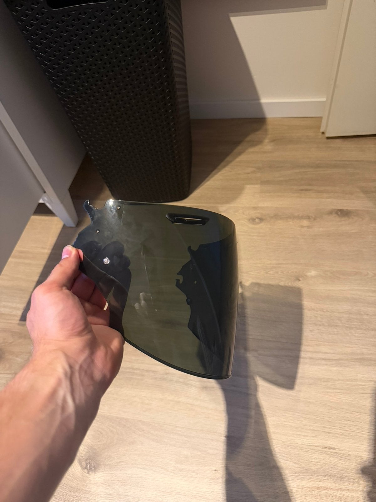 Arai Vizier zwart, Motoren, Ophalen of Verzenden, Nieuw met kaartje, Integraalhelm, Arai