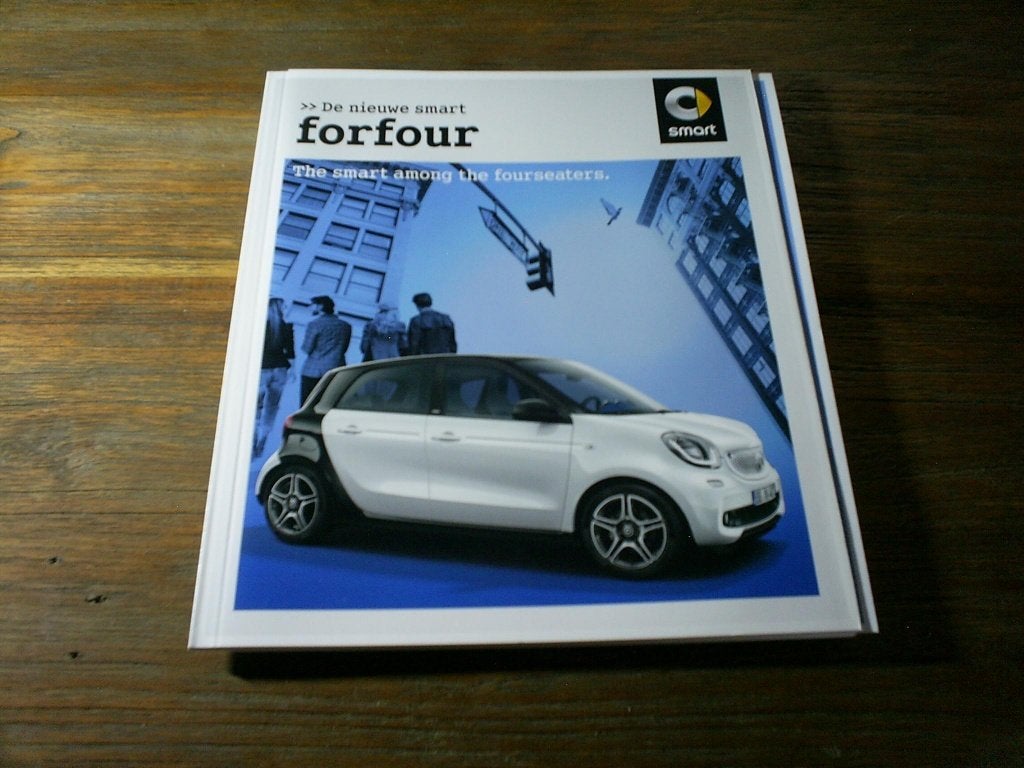 The New Smart Forfour [ For Four ] 2014 52 pag., Verzenden, Zo goed als nieuw, Overige merken