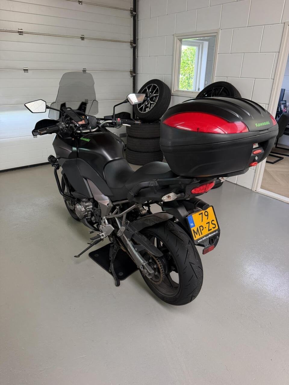 Kawasaki Versys 1000 ABS MatZwart | Koffer | Gear indicator, Kawasaki, Toermotor, ABS, Handgeschakeld