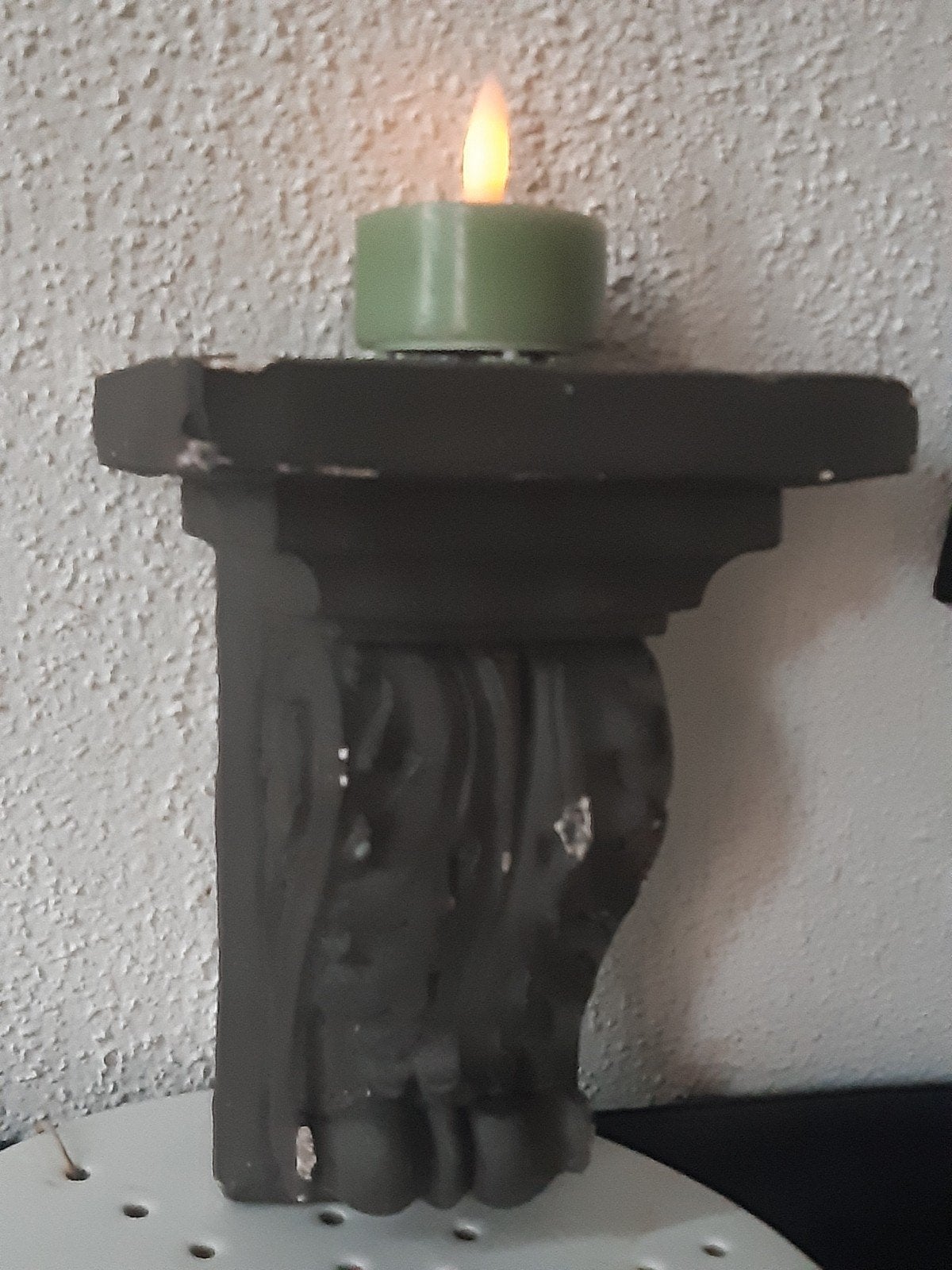 Landelijk ornament ,console, "boekensteun', stoer brocante, Ophalen of Verzenden
