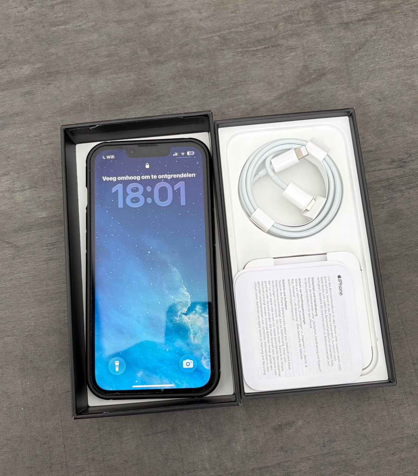 Apple iPhone 13 Pro, 256 GB, Gebruikt, Blauw, Ophalen of Verzenden