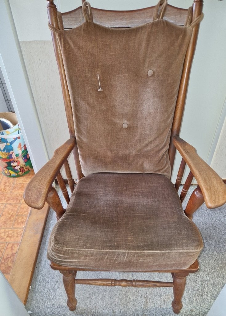 heren fauteuil, Huis en Inrichting, Ophalen, Gebruikt, 75 tot 100 cm, 50 tot 75 cm