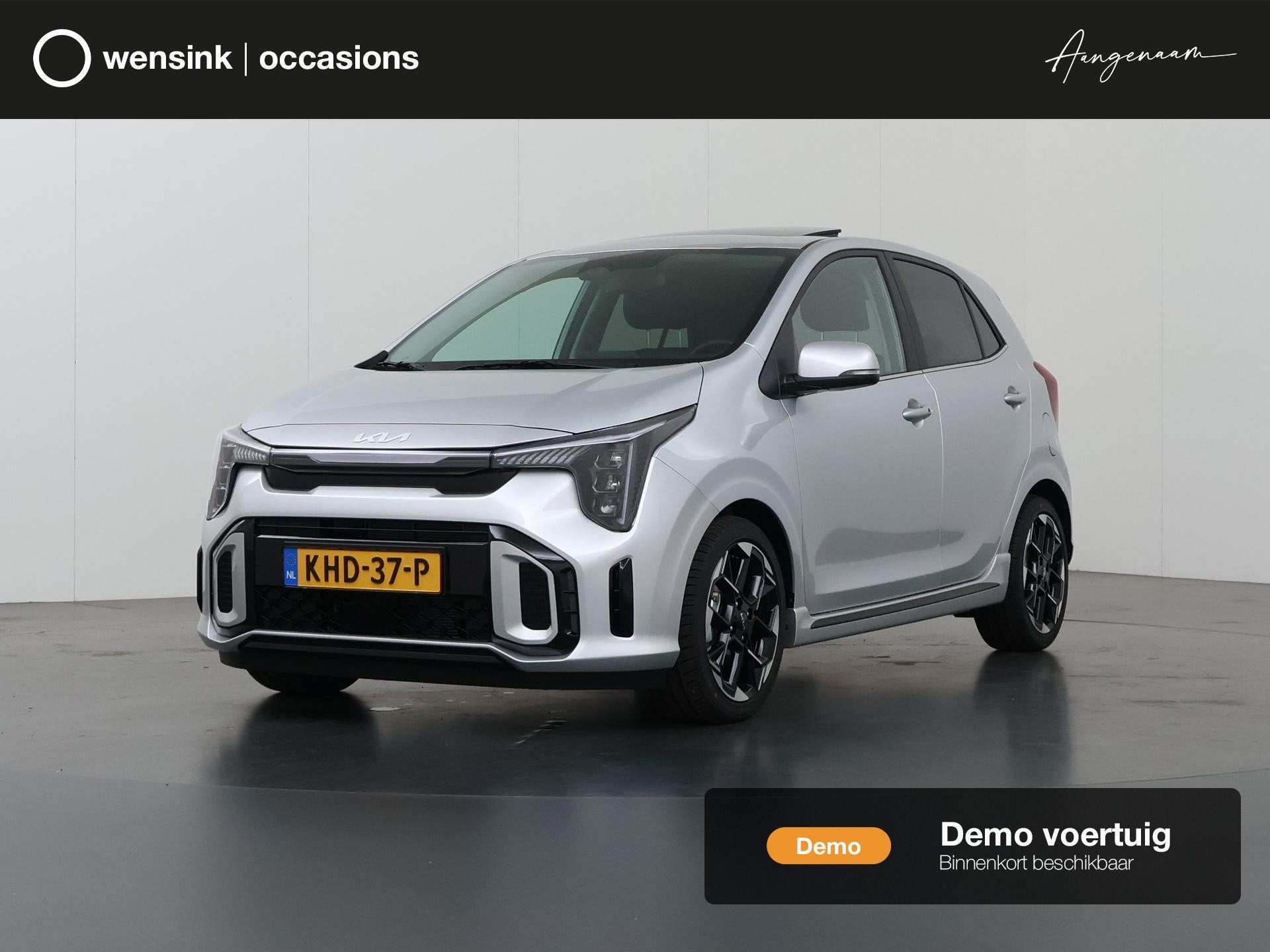 Kia Picanto 1.0 GDi GT-Line AMT | Panoramaschuifdak | Stoelv, 4 stoelen, 68 pk, Origineel Nederlands, 3 cilinders