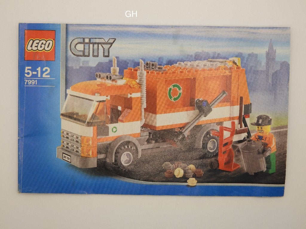 Lego 7991 Recycle Truck, Kinderen en Baby's, Compleet, Lego, Ophalen of Verzenden, Complete set