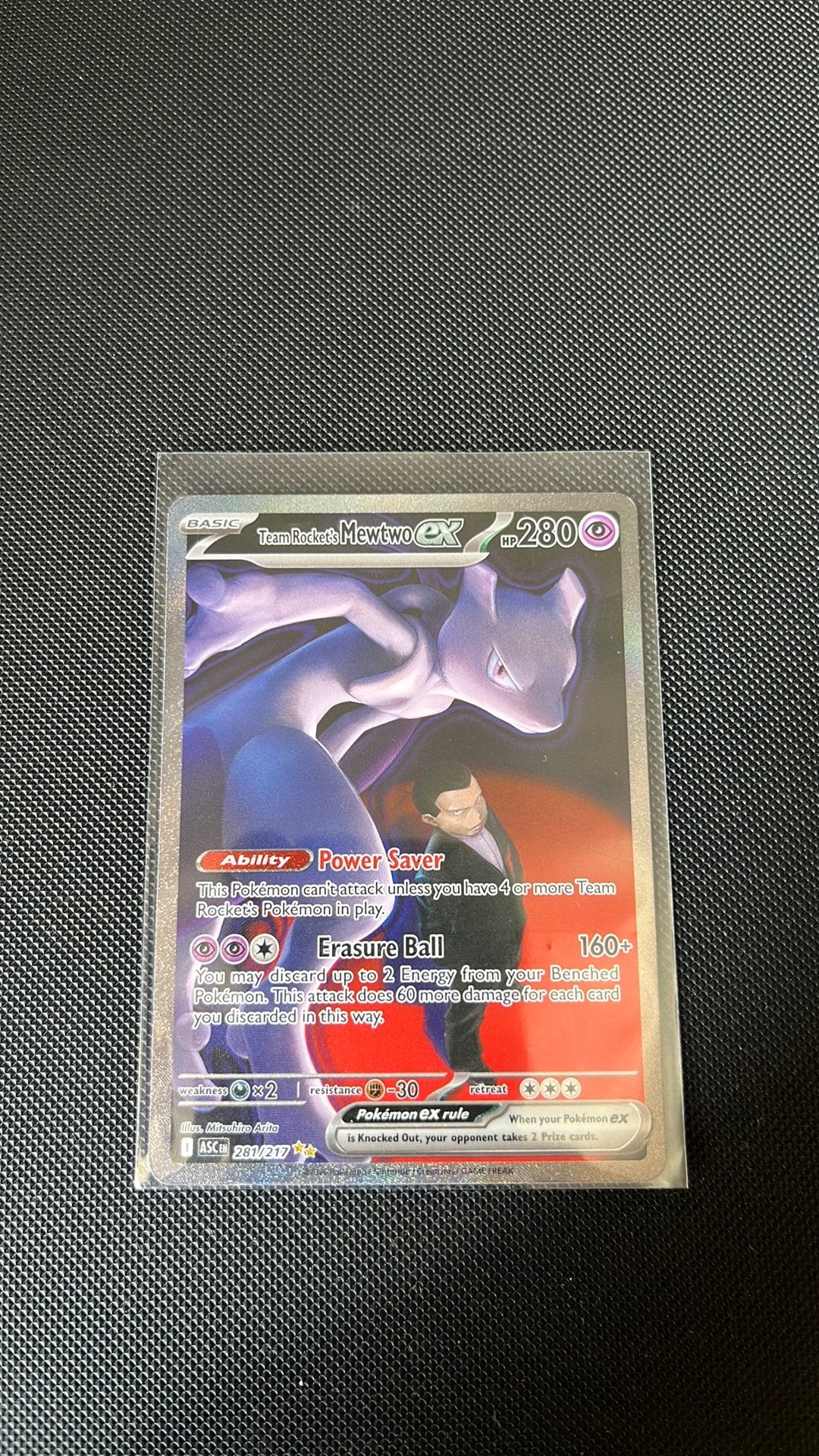 Team Rockets Mewtwo Ascended heroes, Ophalen of Verzenden, Nieuw, Losse kaart