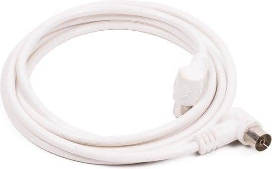 Coax kabel 1.5 mtr, Audio, Tv en Foto, Audiokabels en Televisiekabels, Ophalen of Verzenden, Gebruikt, 10 meter of meer, Coaxiale kabel