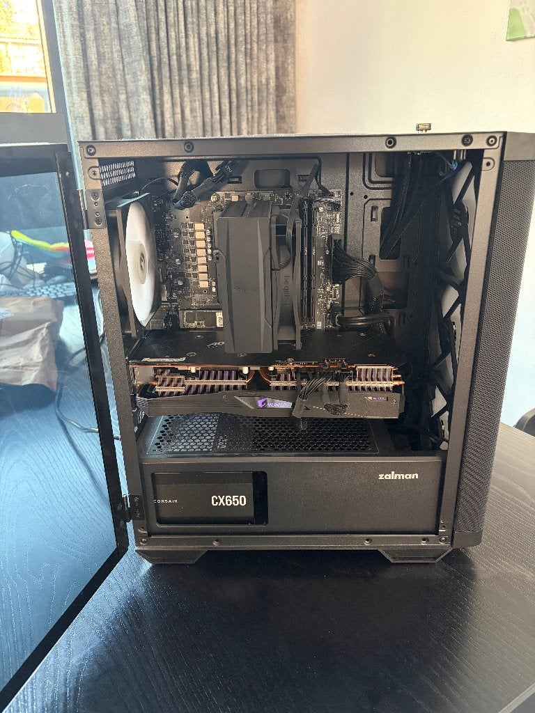 Game PC | RX 5700XT | Ryzen 5 7600X | 16GB DDR5, Ophalen, Zelf gebouwde pc, AMD Ryzen 5, Zo goed als nieuw