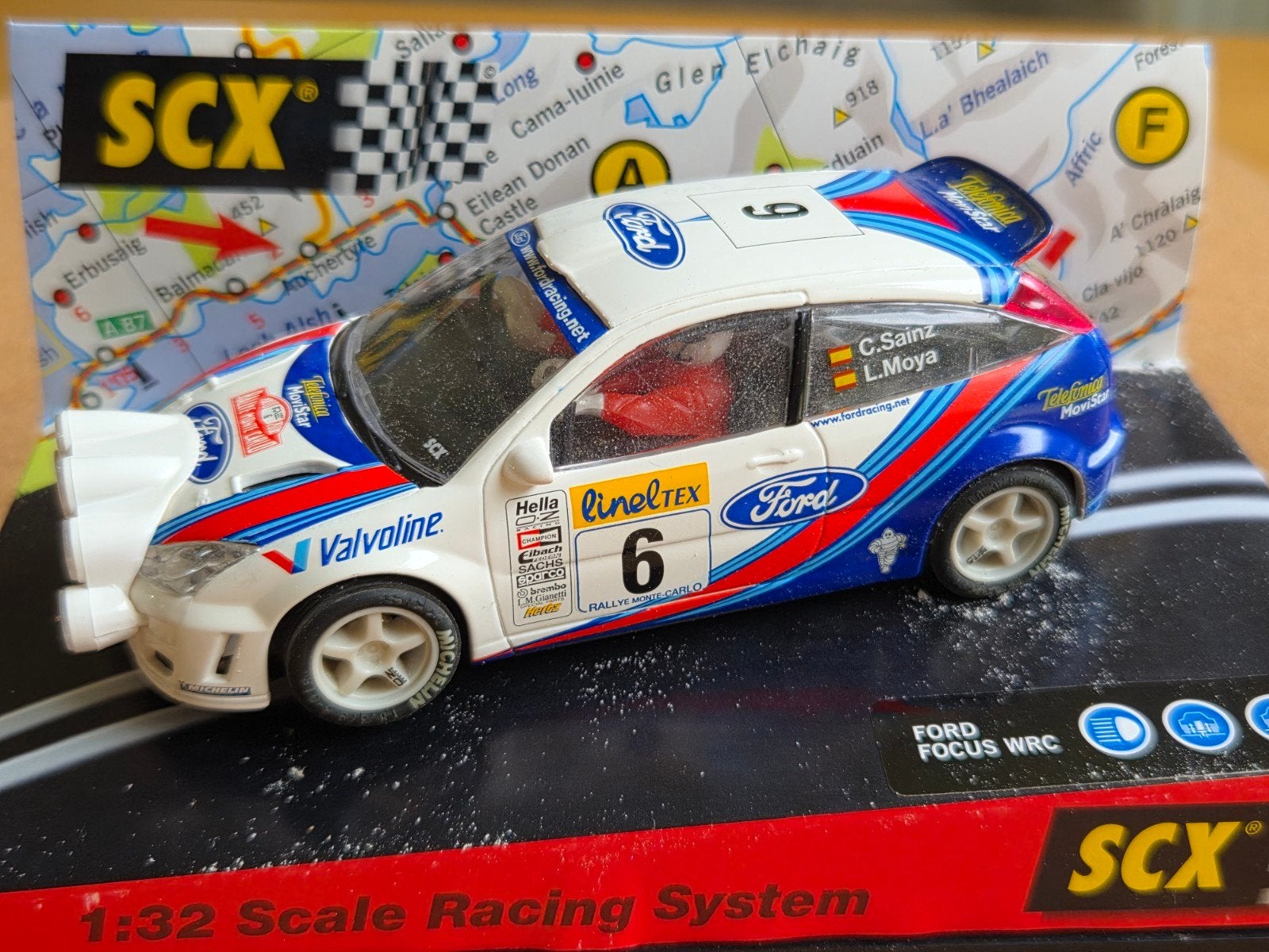 SCX 60580 Ford Focus Rallye WRC 'Montecarlo 2000, Overige merken, Ophalen of Verzenden, NB, NB