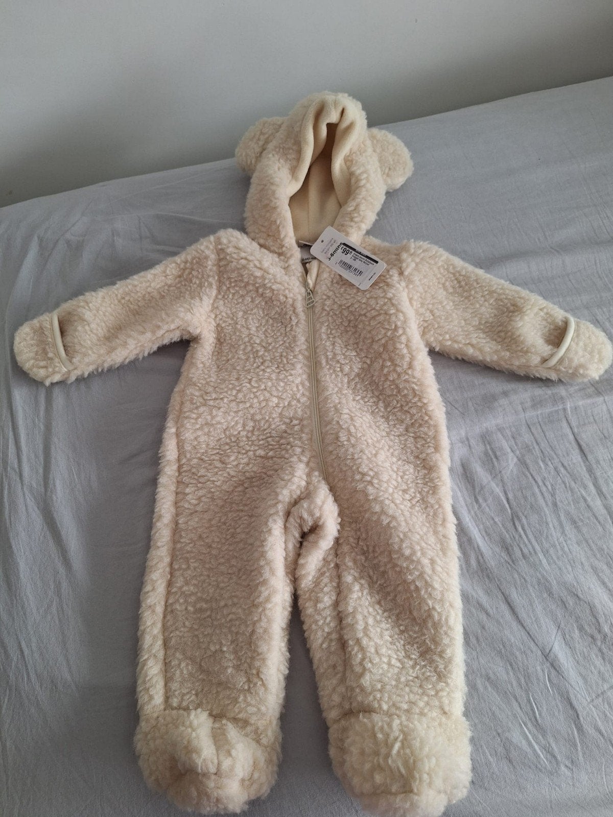 Alwero berenpakje baby overall onesie pak van 100% wol, Nieuw, Pakje, Alwero, Verzenden