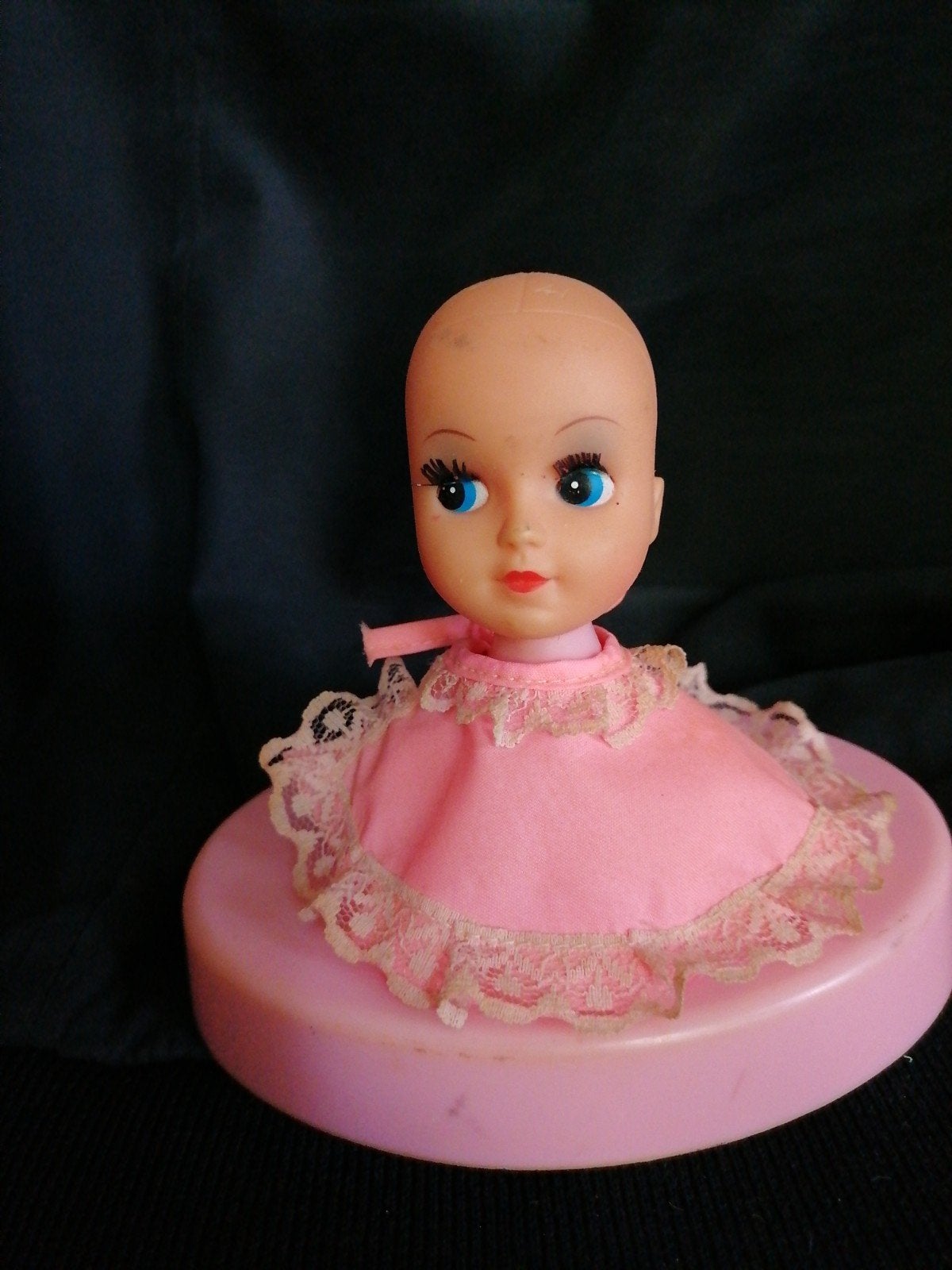 Vintage barbie poppen fleur hoofdje, Verzamelen, Poppen, Ophalen of Verzenden, Gebruikt, Fashion Doll