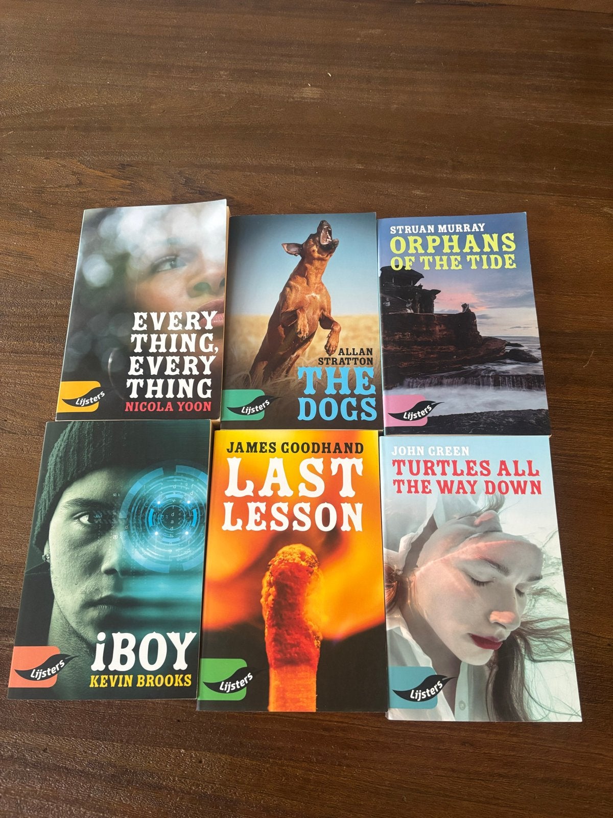 Engelse tienerboeken van Lijsters - Set van 6, Ophalen of Verzenden, Gelezen, Fictie