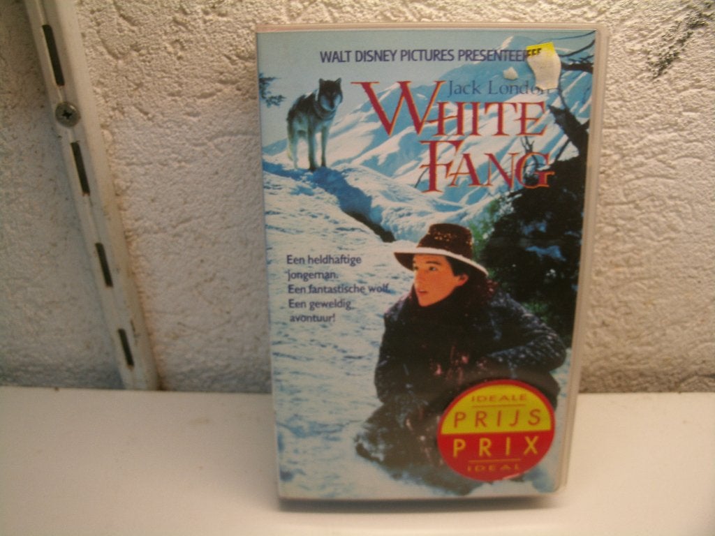 vhs 78b white fang, Cd's en Dvd's, Alle leeftijden, Ophalen of Verzenden, Zo goed als nieuw, Actie en Avontuur