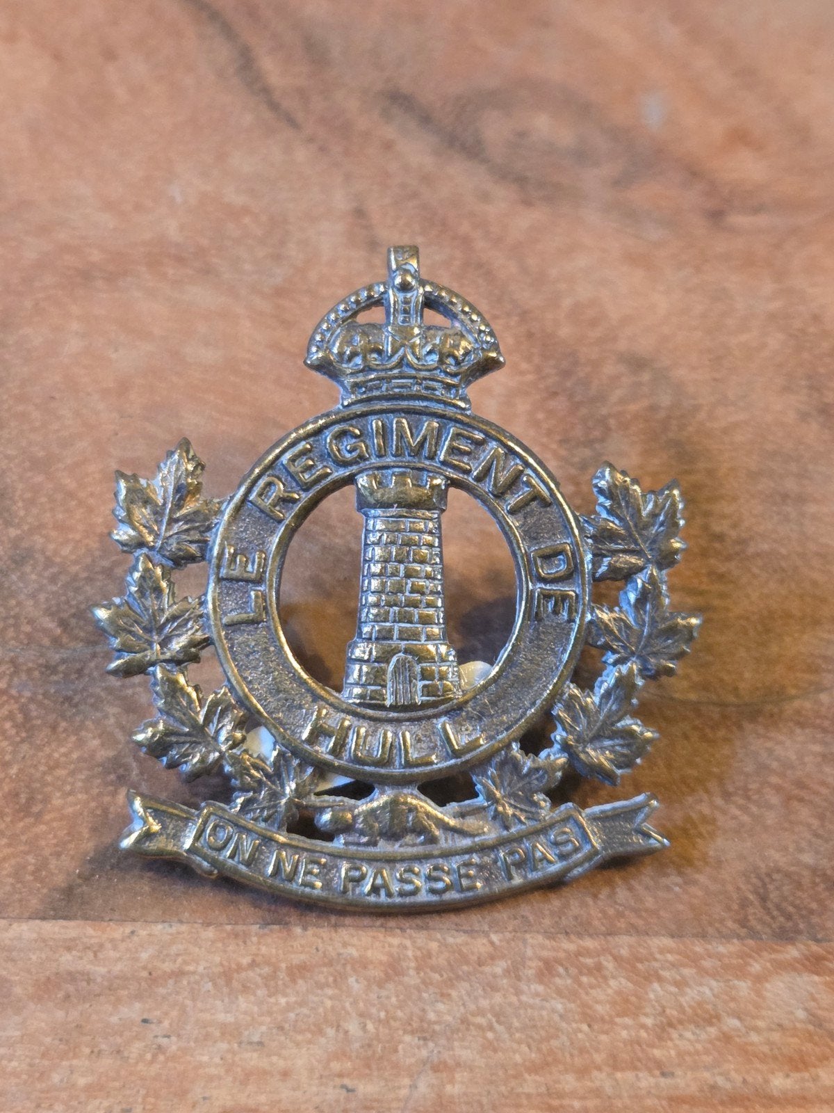wo2 le regiment de hull, Ophalen of Verzenden, Landmacht, Overige gebieden, Embleem of Badge