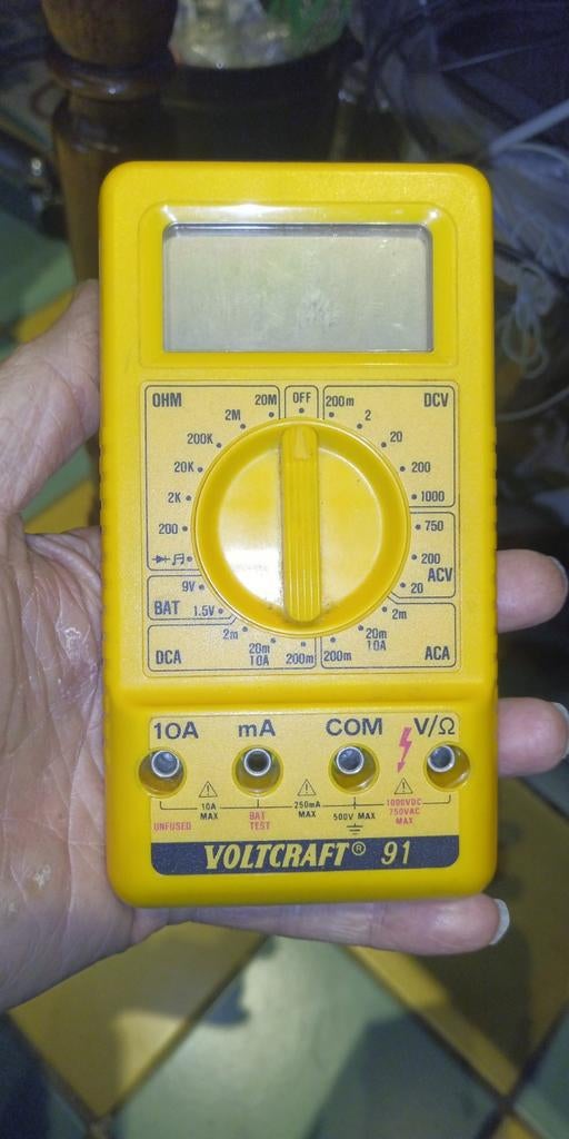 Multimeter - Voltcraft 91, Ophalen of Verzenden, Gebruikt, Multimeter