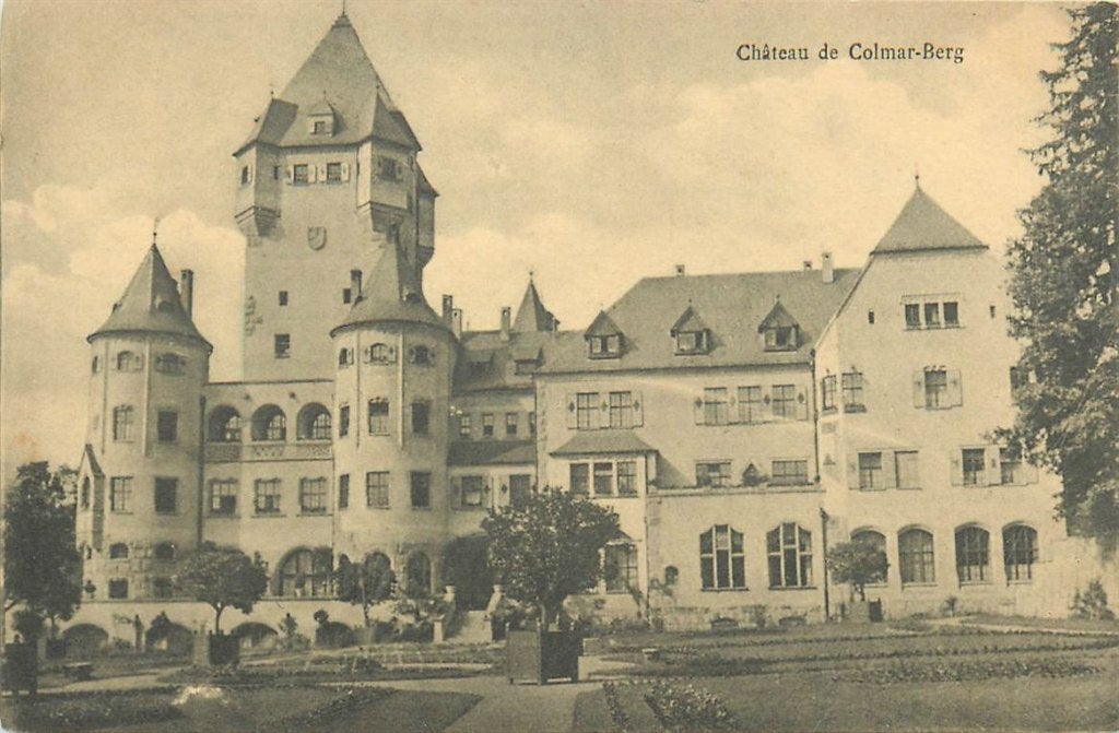 701-407-031 Colmar-Berg Chateau, Verzenden, Voor 1920, Overig Europa