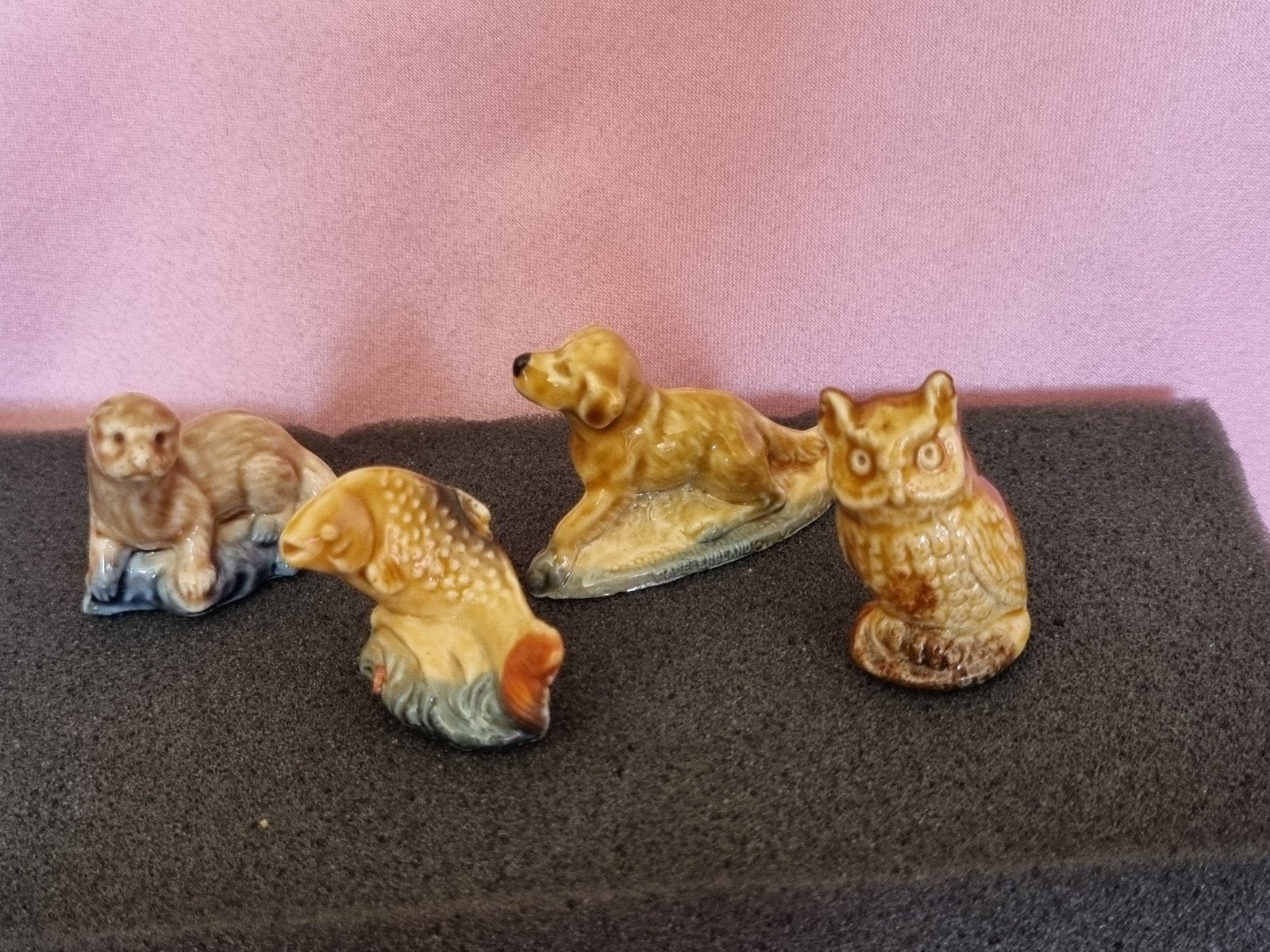 Vintage Whimsies set 3 Engels porselein., Ophalen of Verzenden, Zo goed als nieuw, Dier