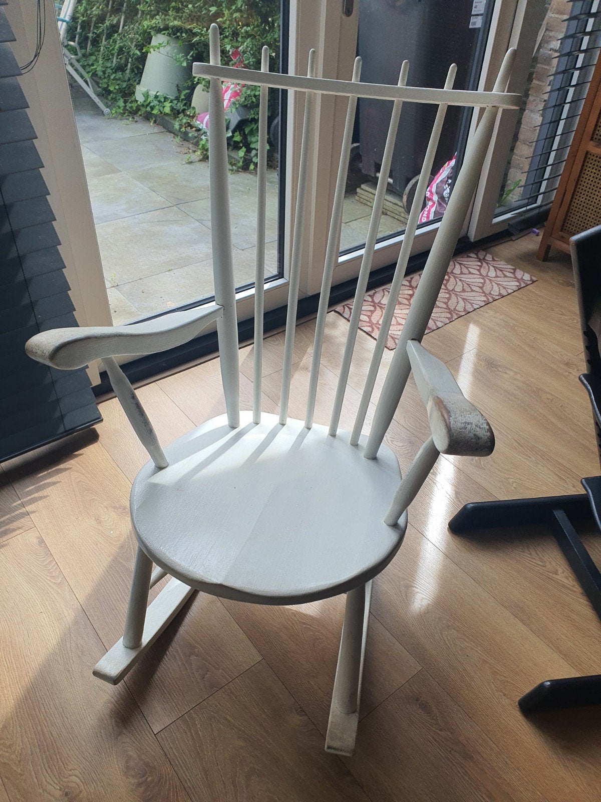 Houten schommelstoel, Kinderen en Baby's, Kinderkamer | Tafels en Stoelen, Ophalen, Gebruikt, Stoel(en)