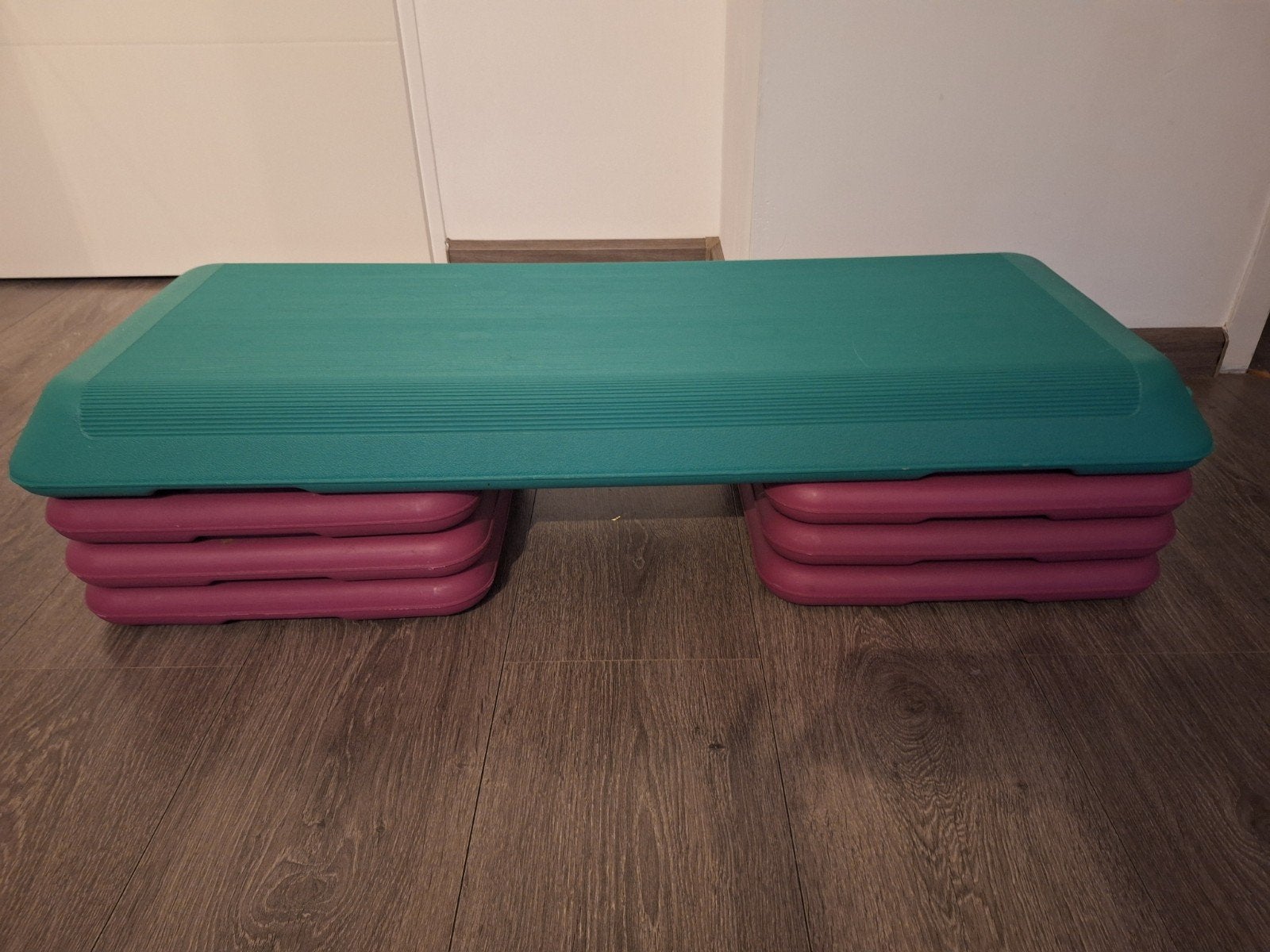 trainings step in hoogte verstelbaar, Sport en Fitness, Ophalen, Zo goed als nieuw, Materiaal
