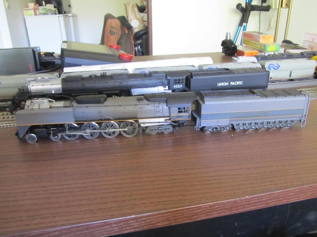 rivarossi 4-8-4  UP  HO, Overige merken, Ophalen of Verzenden, Zo goed als nieuw, Analoog