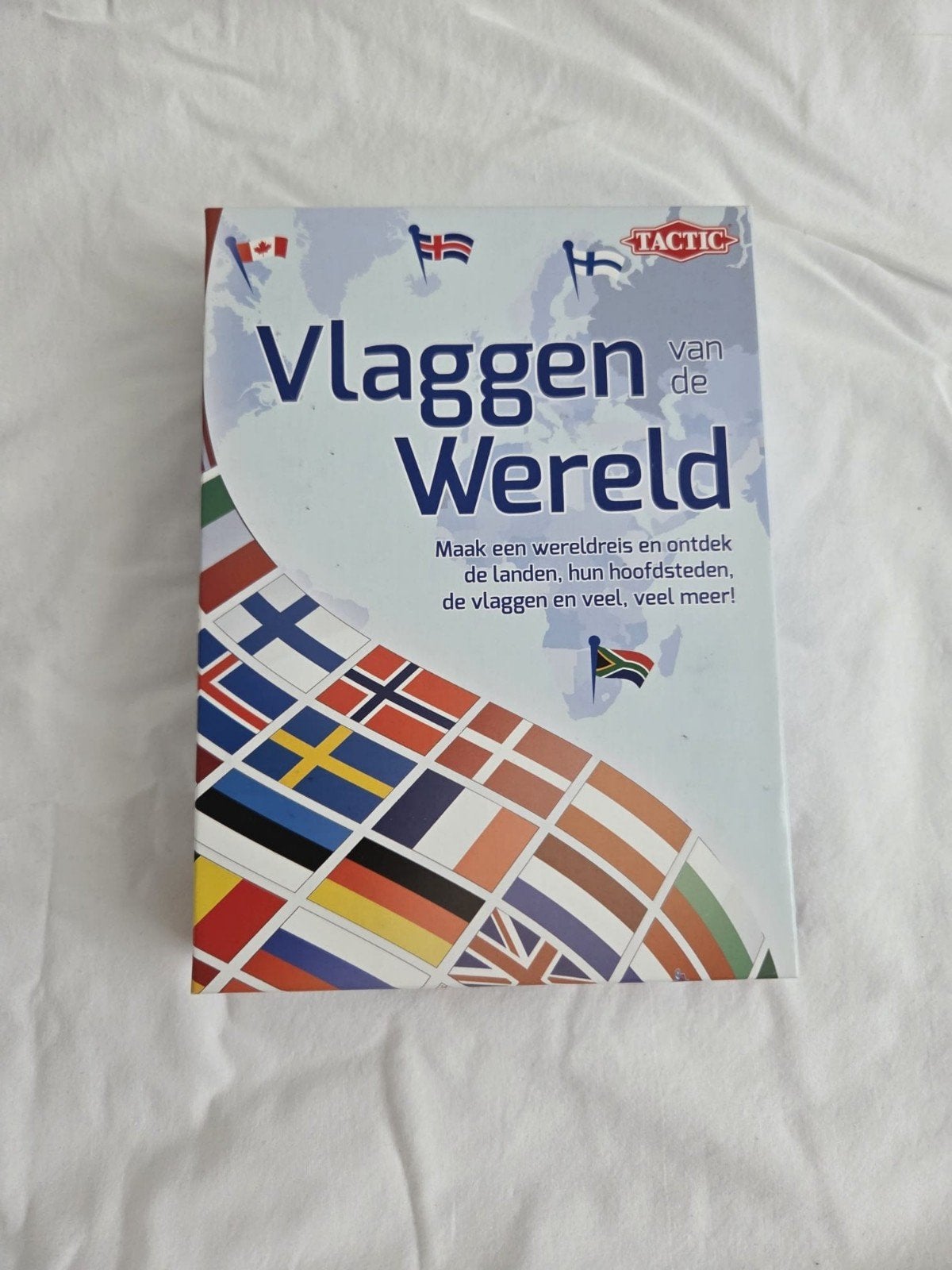 Vlaggenspel - Vlaggen van de Wereld, Een of twee spelers, Ophalen, Gebruikt, Tactic