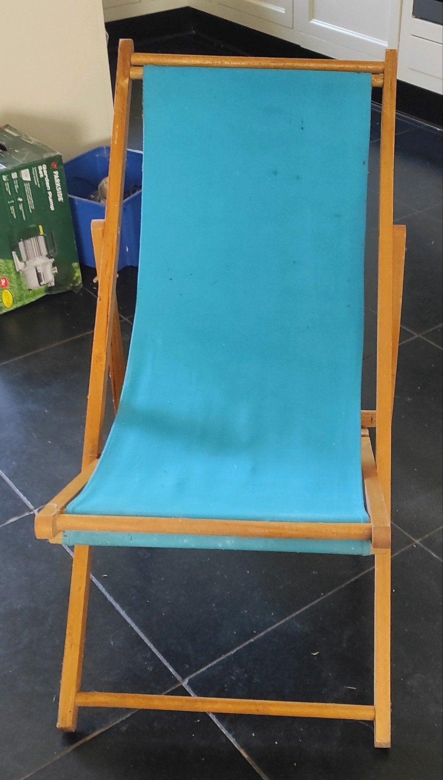 strandstoel, Ophalen