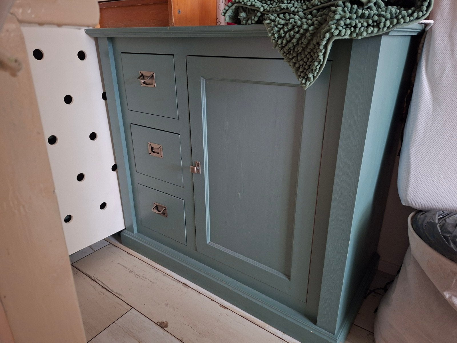 Alta Commode en Ledikantje met Aerosleep Matras, Ophalen, Gebruikt, Jongetje of Meisje