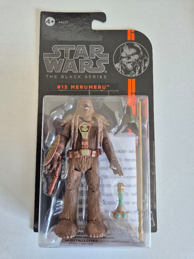 Star Wars BS Orange 3.75" #15 Merumeru - Wookiee Chieftain, Ophalen of Verzenden, Nieuw, Actiefiguurtje