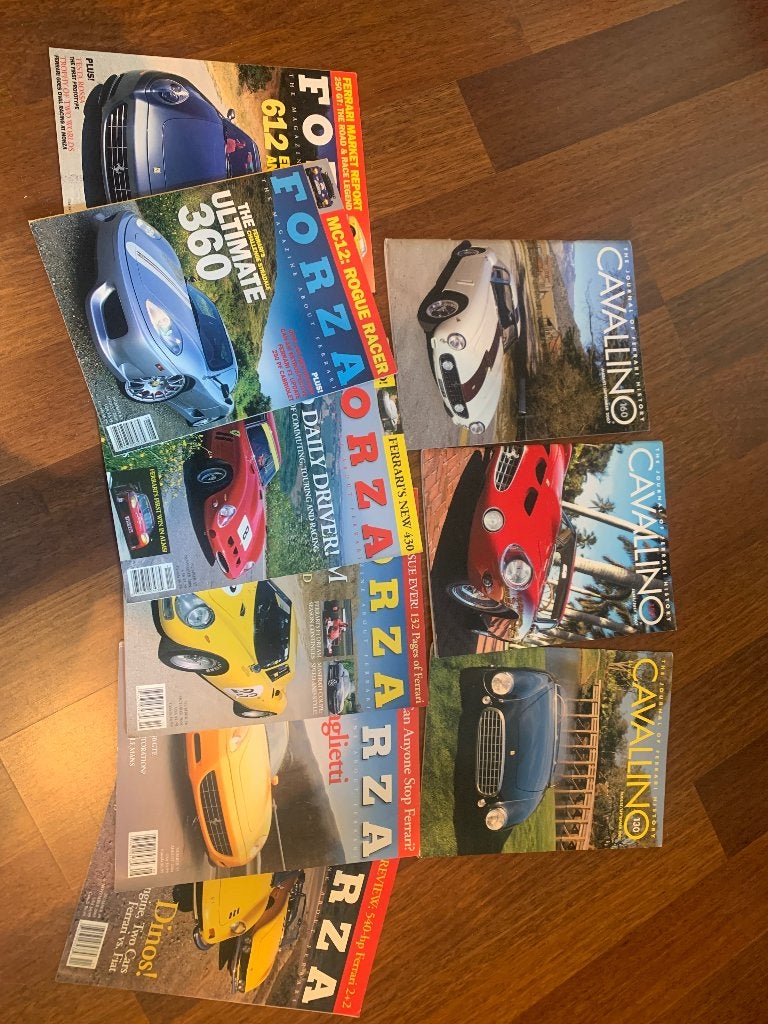 Forza en Cavallino Ferrari tijdschriften, Ophalen of Verzenden, Zo goed als nieuw, Ferrari