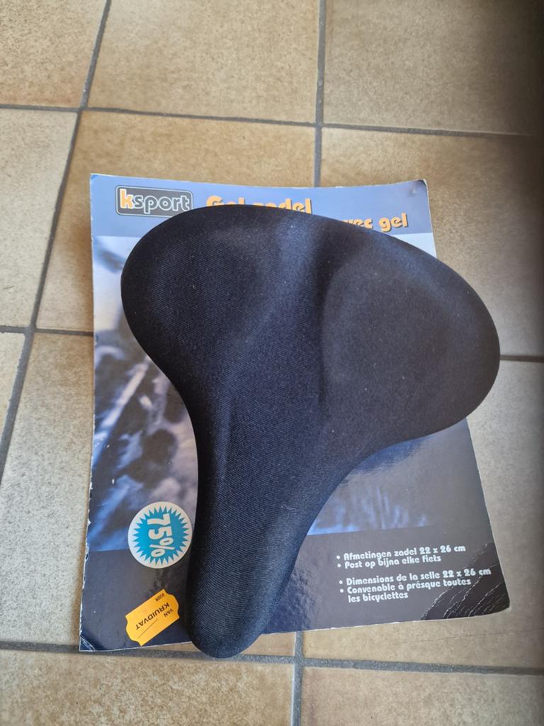 Ksport fietszadel met gel - comfortabel en nieuw, Ksport, Ophalen of Verzenden, Zadel, Nieuw