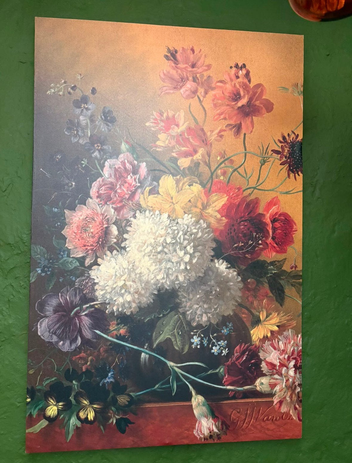 Bloemen stilleven, Doek, Klassiek, Print, Ophalen
