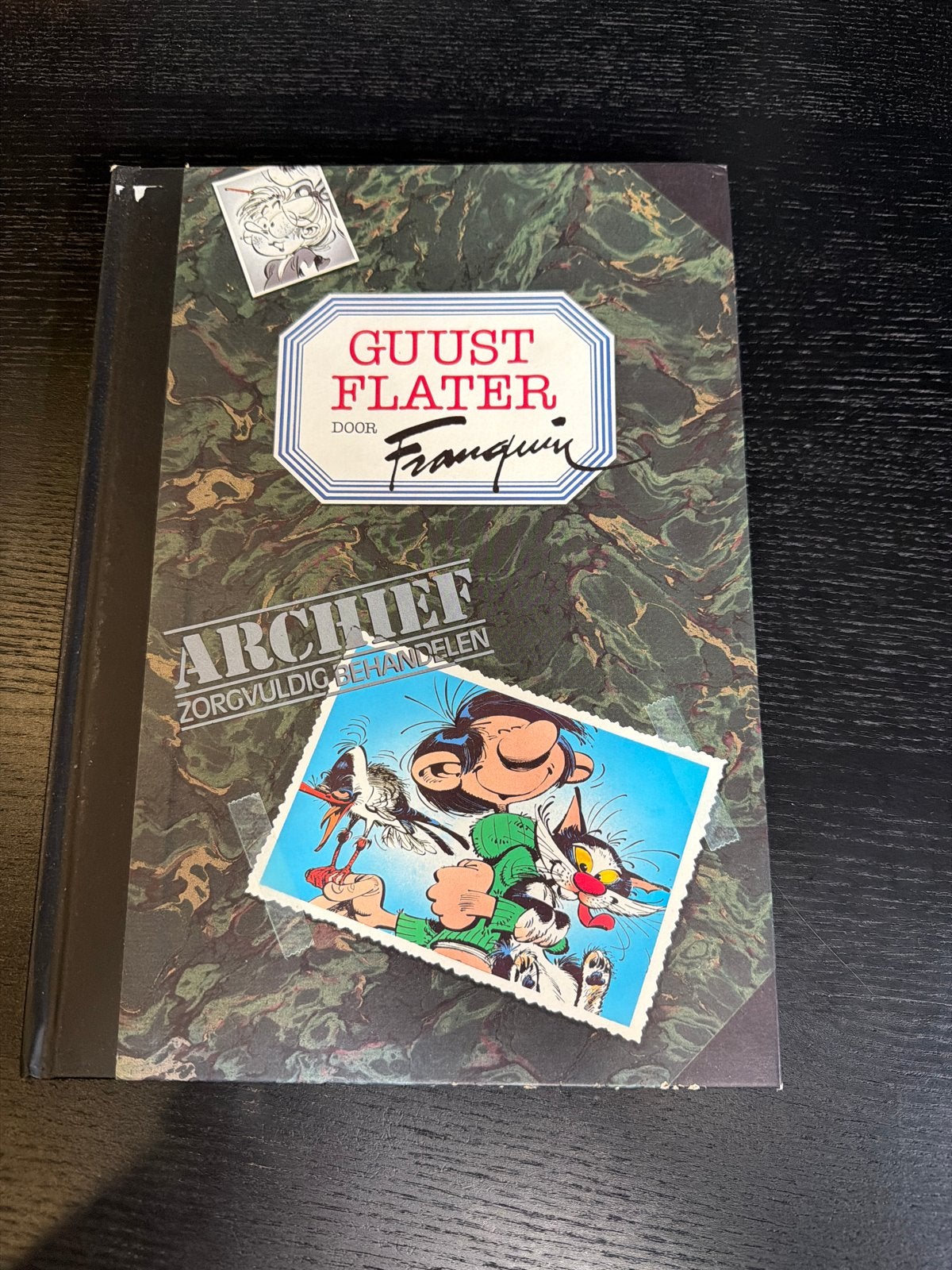 Guust Flater Archief door Franquin - Zo goed als nieuw, Eén stripboek, Ophalen of Verzenden, Zo goed als nieuw