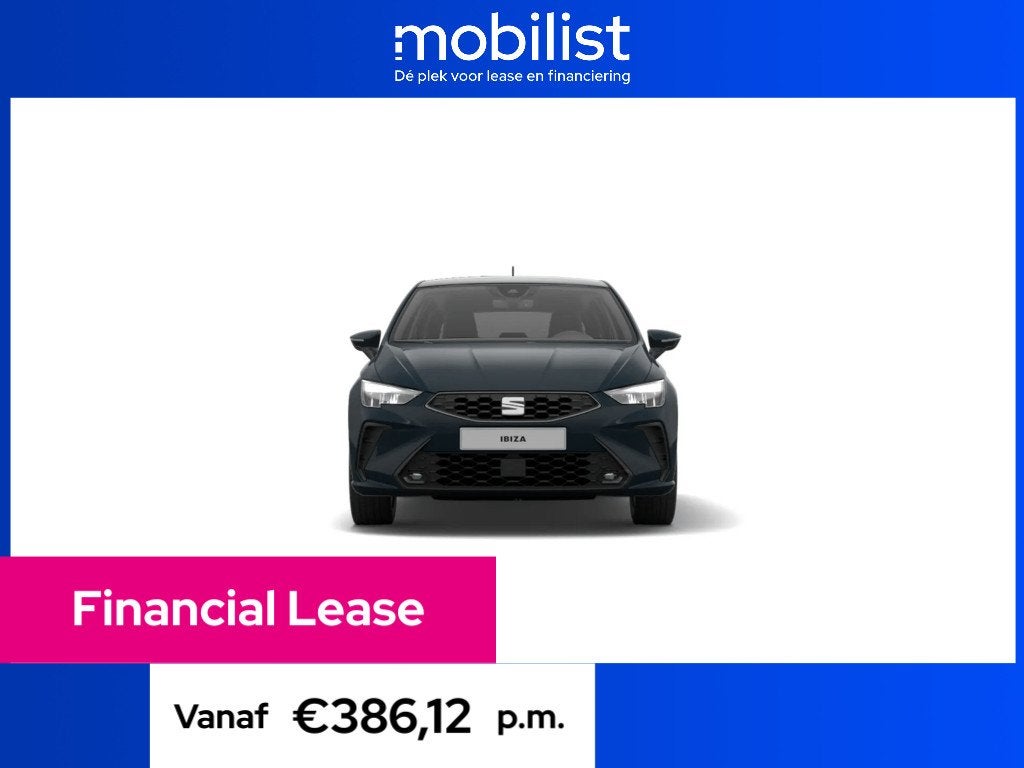 SEAT Ibiza Style (bj 2026), Blauw, Ibiza, Bedrijf, Handgeschakeld