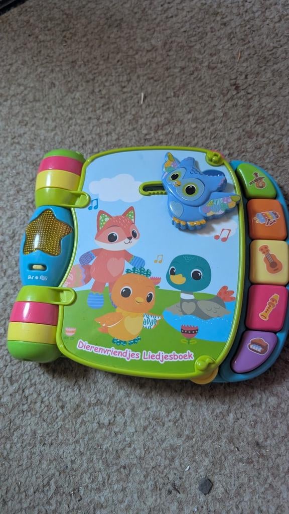 Vtech liedjes boek, Kinderen en Baby's, Speelgoed | Vtech, Ophalen of Verzenden, Gebruikt, 6 maanden tot 2 jaar