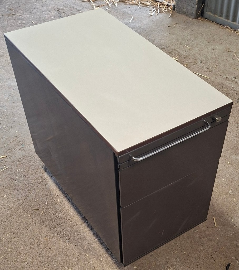 Metalen Ladeblok op wieltjes, Huis en Inrichting, Kasten | Ladekasten, Ophalen, Minder dan 50 cm, 1 of 2 laden, Ladeblok
