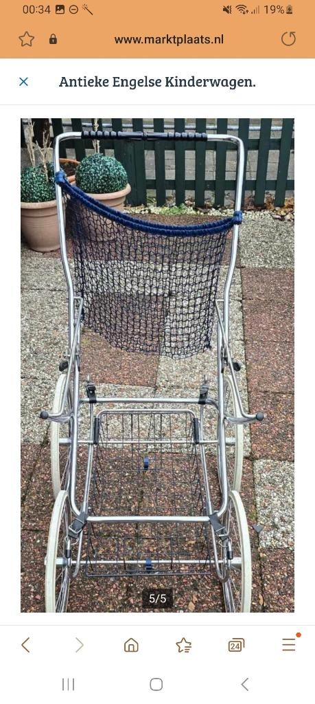 Engelse kinderwagen, Ophalen, Gebruikt, Kinderwagen, Overige merken