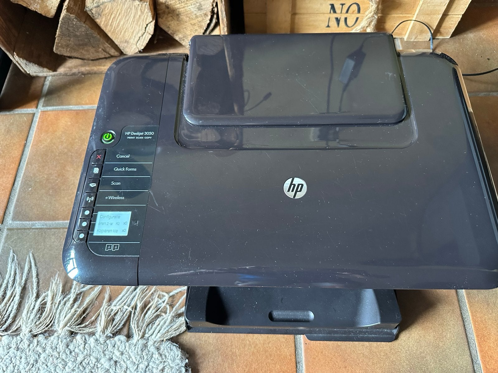 HP Deskjet 3050 All-in-One Printer - Draadloos & Scannen, Ophalen, Gebruikt, Kopieren, Inkjetprinter