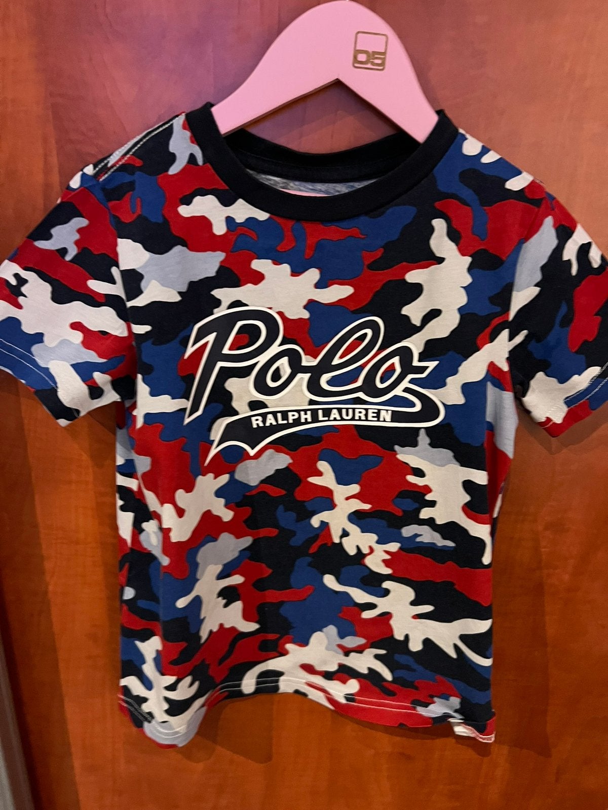 RALPH LAUREN t-shirt maat 110 origineel zgan, Ophalen of Verzenden, Zo goed als nieuw, Shirt of Longsleeve, Polo Ralph Lauren