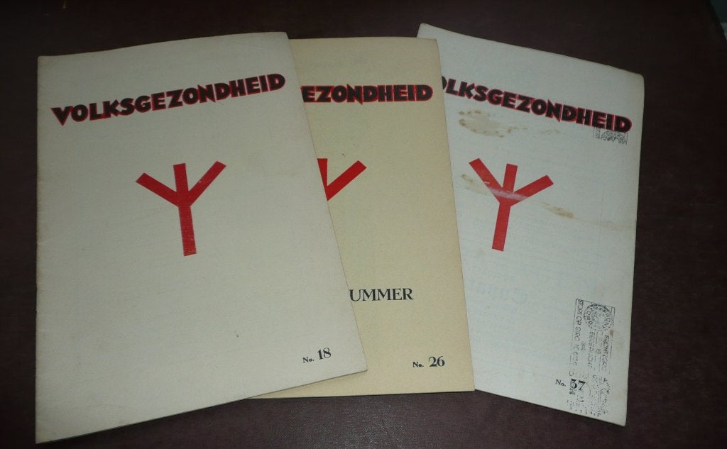 VOLKSGEZONDHEID Nummer 18 – 26 – 37 (NSB)., Ophalen of Verzenden, Overige soorten, Nederland, Boek of Tijdschrift
