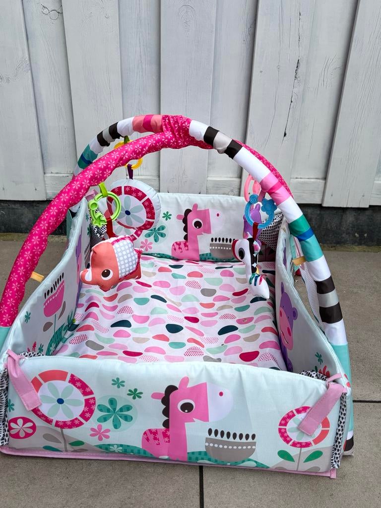 Baby speelkleed/box met speelboog, Ophalen of Verzenden, Zo goed als nieuw, Speelkleed