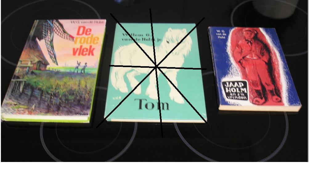 2 kinderboeken W.G. van de Hulst - De rode vlek - Jaap Holm, Ophalen, Zo goed als nieuw, W.G  van de Hulst, Fictie algemeen