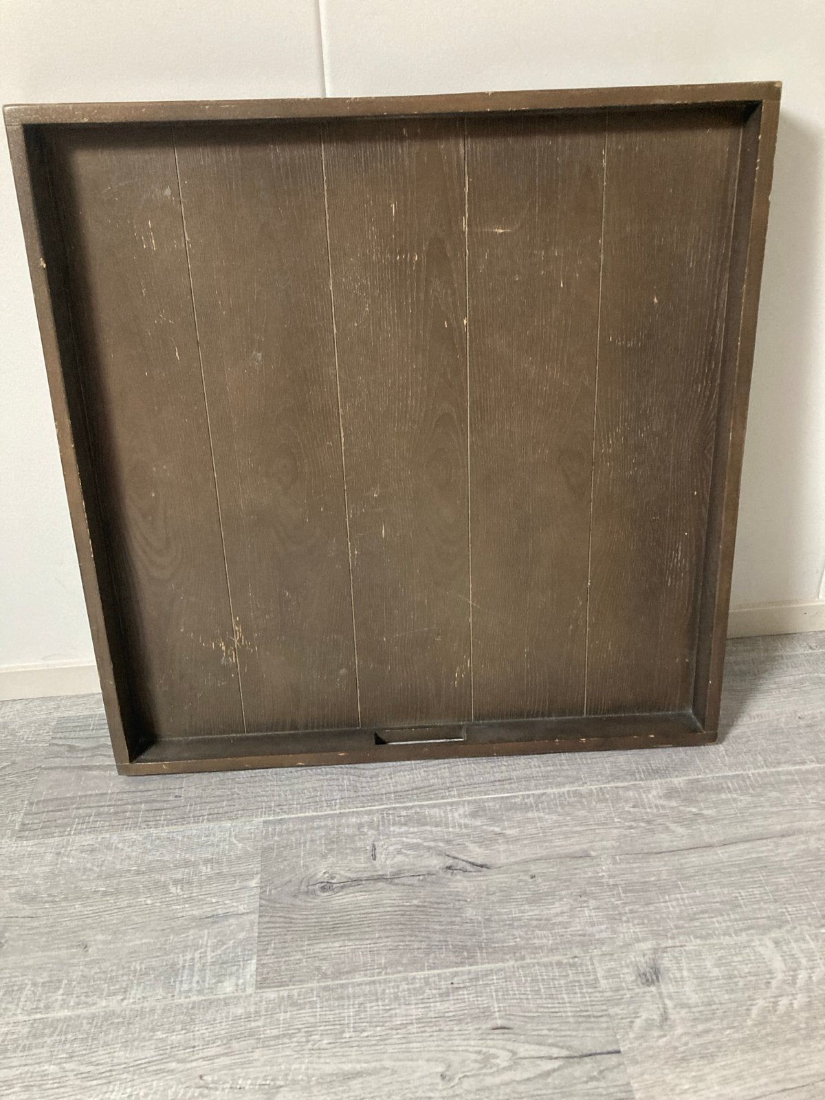 Houten dienblad met handvatten, Ophalen, Gebruikt, Vierkant, Dienblad