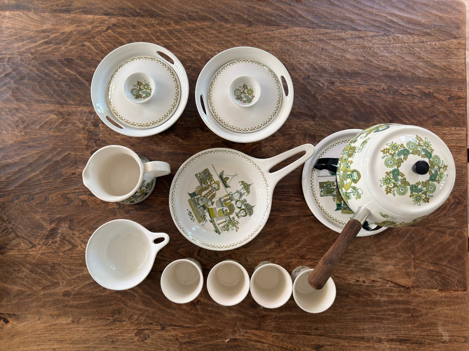 Figgjo Flint “Market” Turi Design Noorwegen Vintage servies, Ophalen