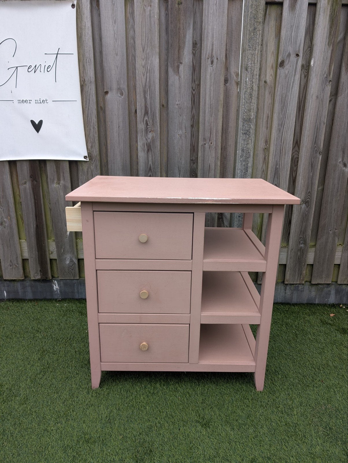 Kleine praktische commode, Ophalen, Gebruikt, 50 tot 70 cm, 75 tot 100 cm