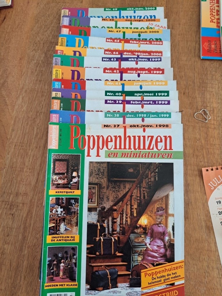 Poppenhuis en miniaturen tijdschriften, Ophalen of Verzenden, Gebruikt, Poppenhuis