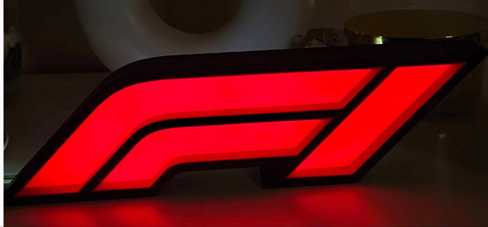 F1 LED Box - Stijlvolle Formule 1 Decoratie met Verlichting, Ophalen of Verzenden, Nieuw